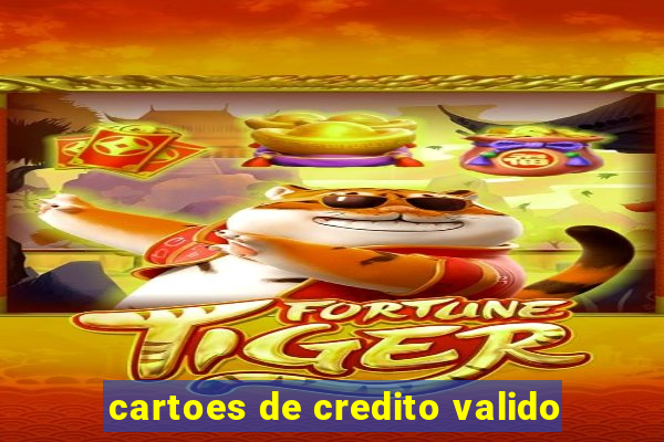 cartoes de credito valido